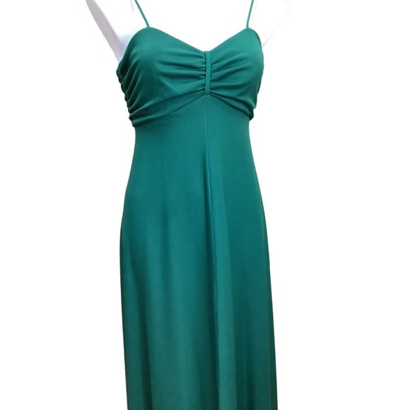 1970's Green 2 Pc Dress Set - Picture 3 of 7